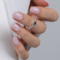 Pearl Whisper RS Squoval squoval press-on nails