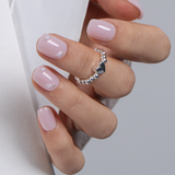 Pearl Whisper RS Squoval squoval press-on nails