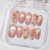 Petal Shine press-on nails product view