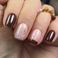 Autumn Glow S Squoval squoval press-on nails