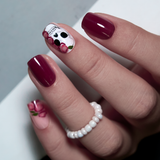 Gloom Bud S Squoval squoval press-on nails