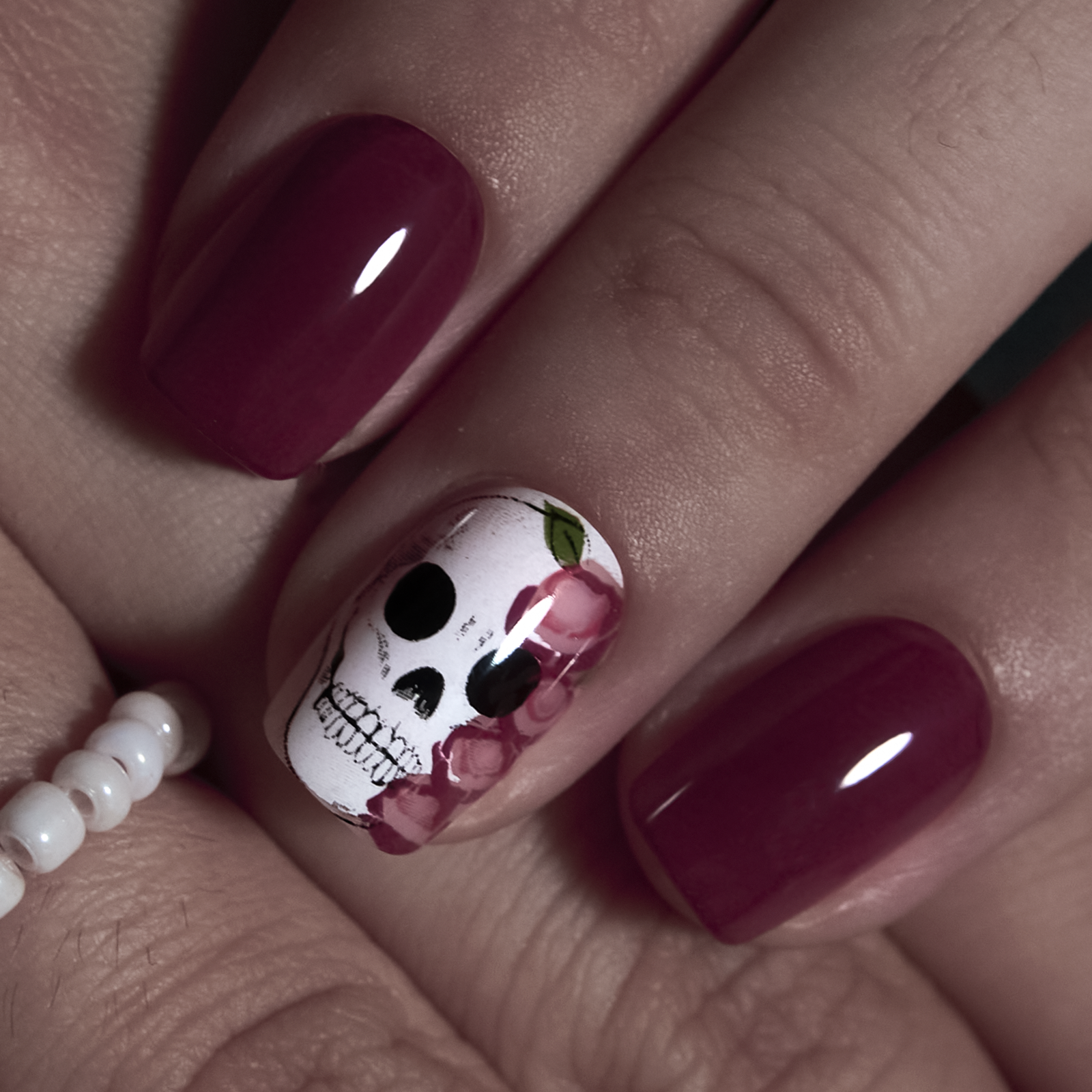Gloom Bud S Squoval squoval press-on nails