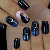 Starry Cat Dream M Squoval Ver. 2 squoval press-on nails