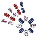 Liberty Spark – medium Squoval nail detail