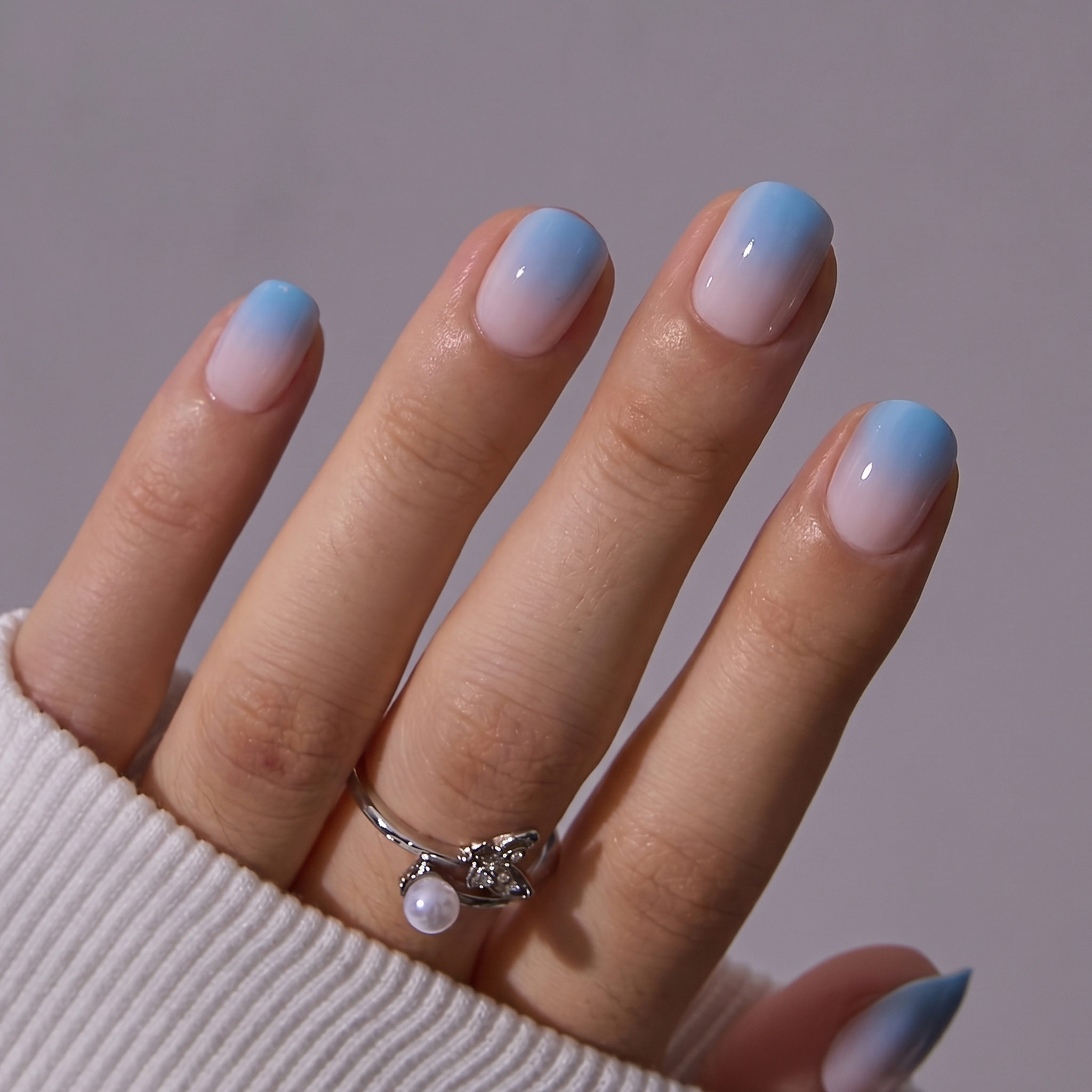 Pure Dusk RS Squoval squoval press-on nails