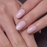 Pure Glow S Oval oval press-on nails