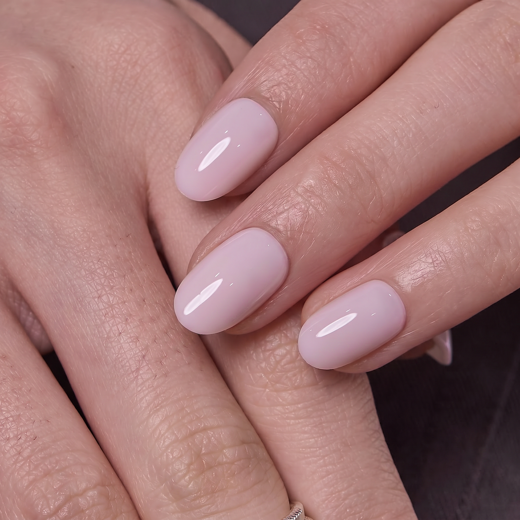 Pure Glow S Oval oval press-on nails