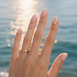 Pure Glow S Oval oval press-on nails