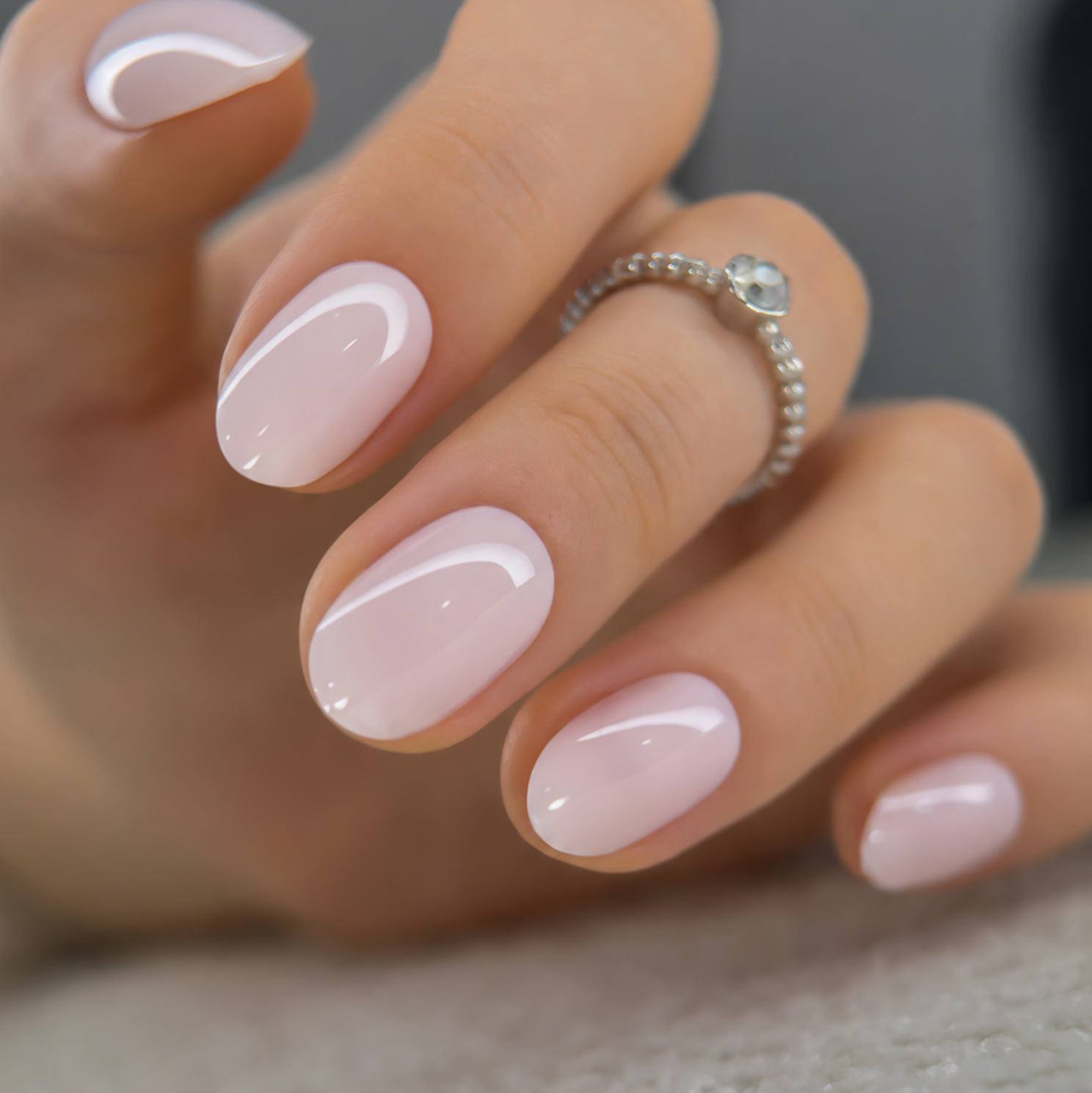 Pure Tint S Oval oval press-on nails