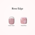 Rose Edge Mani Toenails Kit | Lirenail Press-On Nails