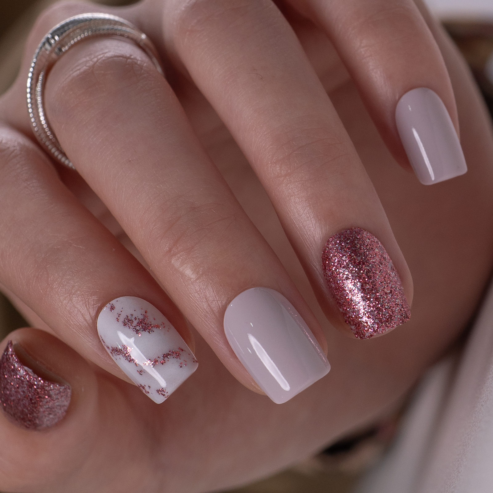 Rose Glint – S Squoval