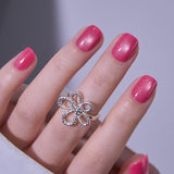 Rosy Glaze RS Squoval squoval press-on nails