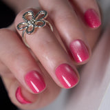 Rosy Glaze RS Squoval squoval press-on nails