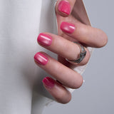Rosy Glaze RS Squoval squoval press-on nails