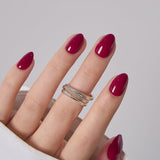 Ruby Poise RS Almond almond press-on nails