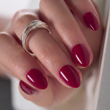 Ruby Poise RS Almond almond press-on nails