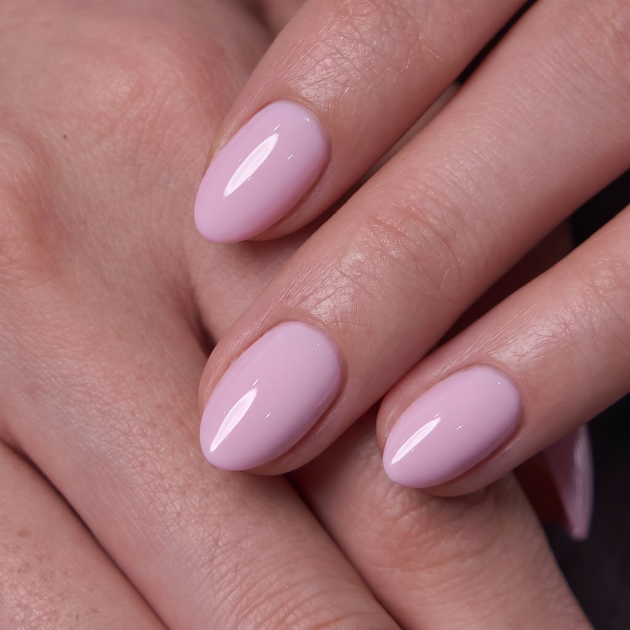 Satin Bloom RS Almond almond press-on nails
