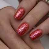 Scarlet Blaze S Squoval squoval press-on nails