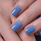 Serene Slate RS Squoval squoval press-on nails