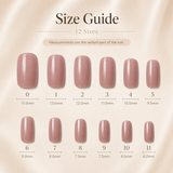 Short Cat Eye Essentials press-on nail set product view