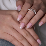 Silk Fade RS Almond almond press-on nails