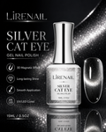 Silver Cat Eye Gel Polish 15ml bottle