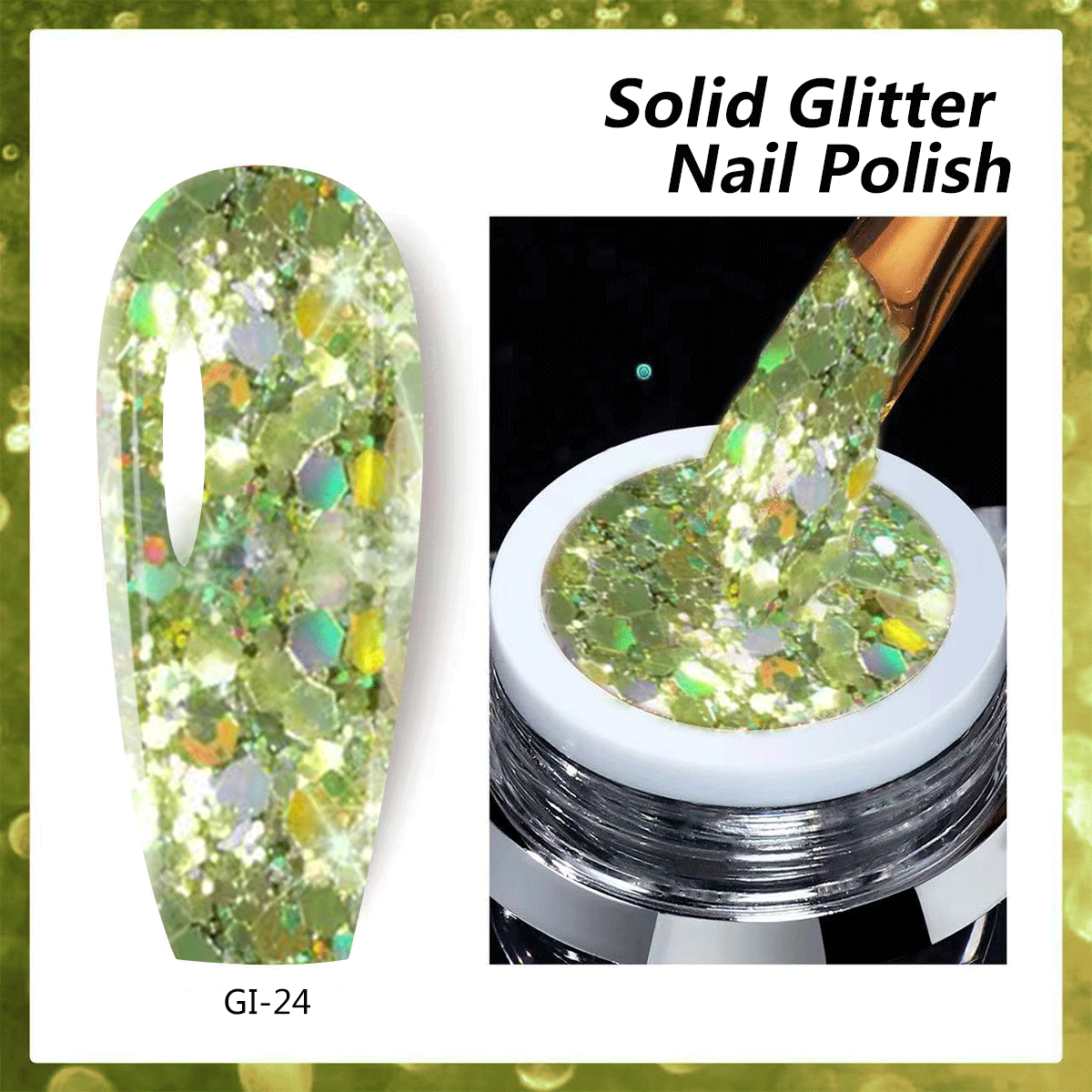 Solid Nail Polish GI-24 product view