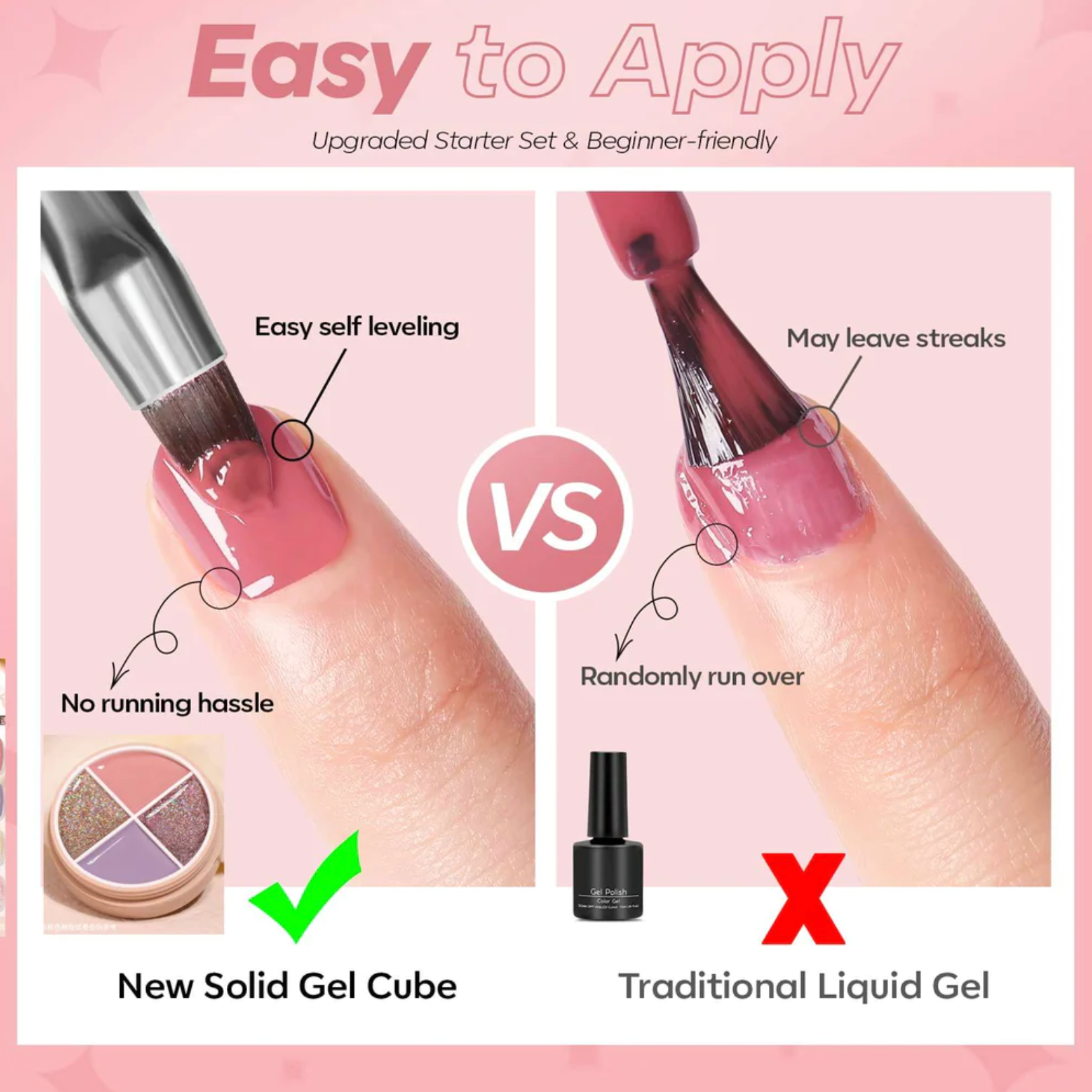 Solid Nail Gel | Lirenail Press-On Nails