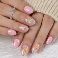 Spring Chirp RS Almond almond press-on nails