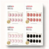 Spring Petal Mix-Extra Short Oval nail detail