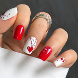 Sweet Flame M Squoval squoval press-on nails