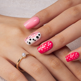Sweet Pop Dream medium squoval nail detail