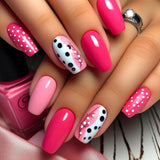Sweet Pop Dream medium squoval press-on nail set with accessories
