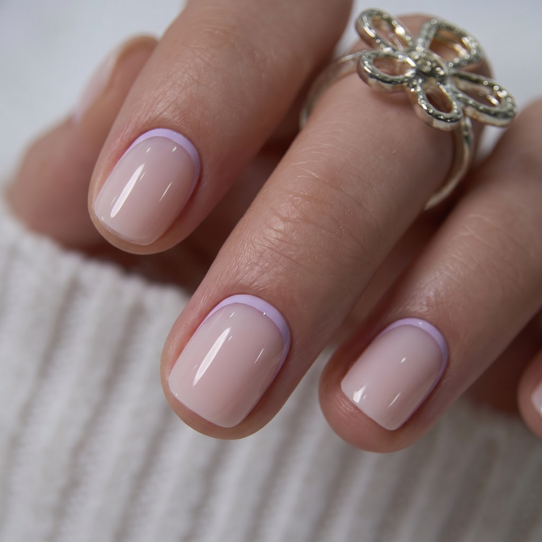 Tender Glow RS Squoval squoval press-on nails