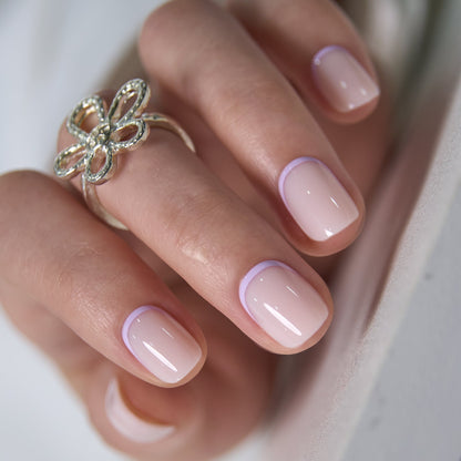 Tender Glow RS Squoval squoval press-on nails
