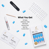 The Everyday Icons-Short Squoval short squoval press-on nails