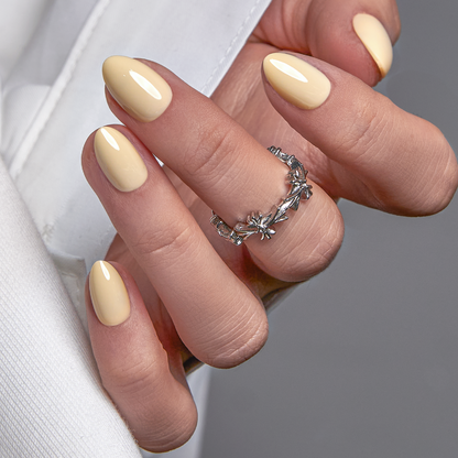 Vanilla Glow | Lirenail Press-On Nails