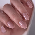 Velvet Bare S Oval oval press-on nails
