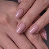 Velvet Bare S Oval oval press-on nails