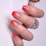 Velvet Fade S Squoval squoval press-on nails