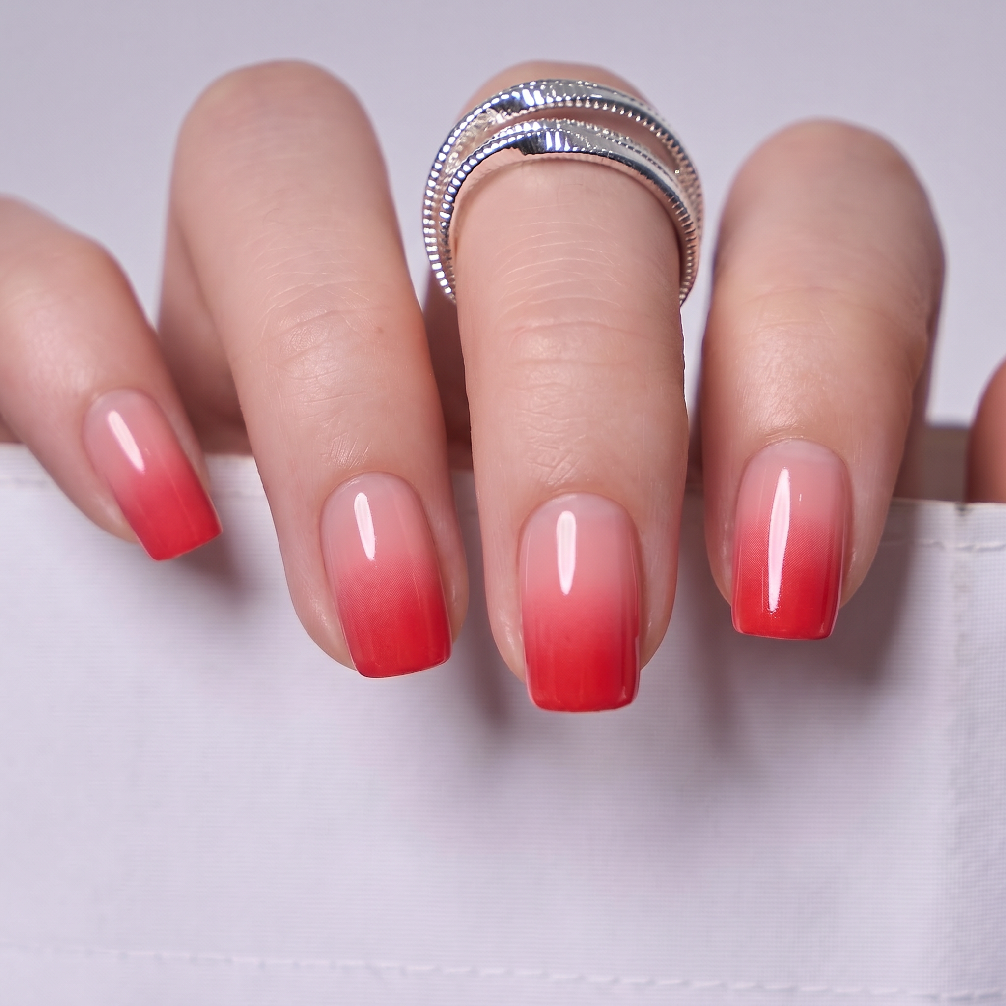 Velvet Fade S Squoval squoval press-on nails