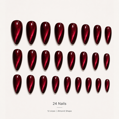Velvet Merlot Cat Eye – L Almond packaging