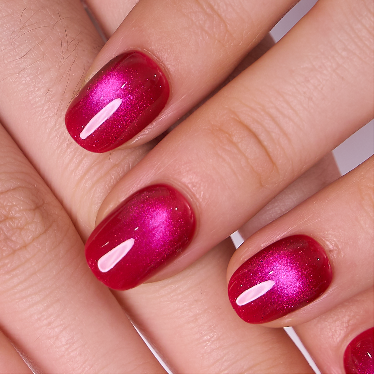 Velvet Ruby RS Squoval squoval press-on nails
