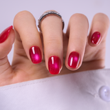 Velvet Ruby RS Squoval squoval press-on nails